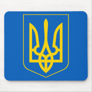 ukraine emblem mouse pad