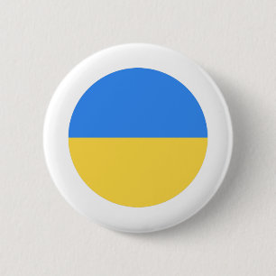 Ukraine Flag 2 Inch Round Button