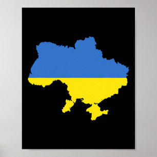Ukraine Flag 4  Poster