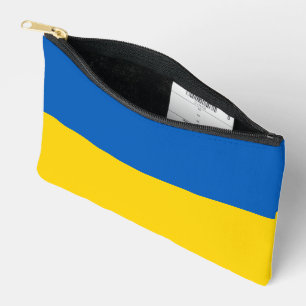 Ukraine flag accessory pouch