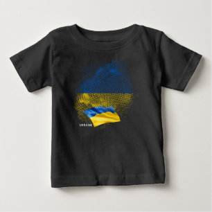 Ukraine flag baby T-Shirt
