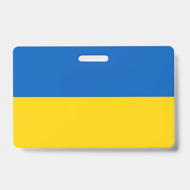 Ukraine Flag Badge (Front)