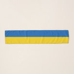 Ukraine Flag Blue Yellow Scarf<br><div class="desc">Ukraine Flag Cute Blue Yellow Stripes Scarf</div>