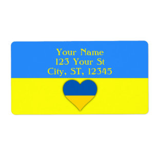 Ukraine Flag Blue Yellow Thunder_Cove