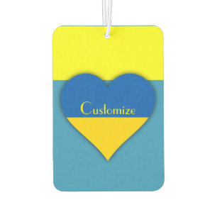Ukraine Flag Blue Yellow Thunder_Cove Air Freshener