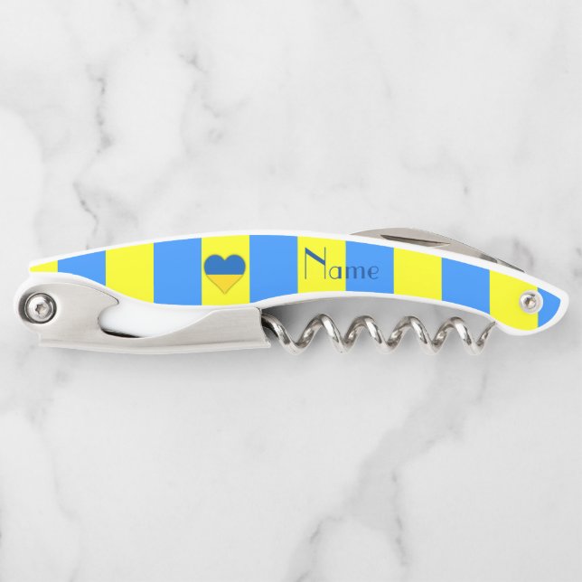 Ukraine Flag Blue Yellow Thunder_Cove  Corkscrew (Front)