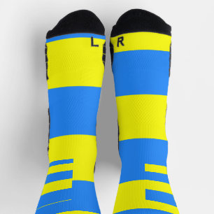 Ukraine Flag Blue Yellow Thunder_Cove Socks