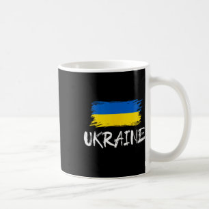 Ukraine Flag Clic Ukrainian Pride Brushed Souvenir Coffee Mug