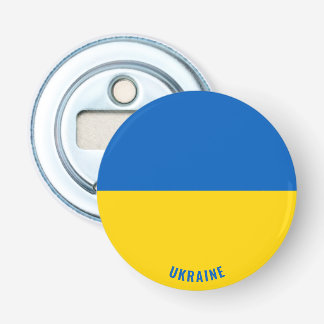 Ukraine Flag Delightful Patriotic Bottle Opener