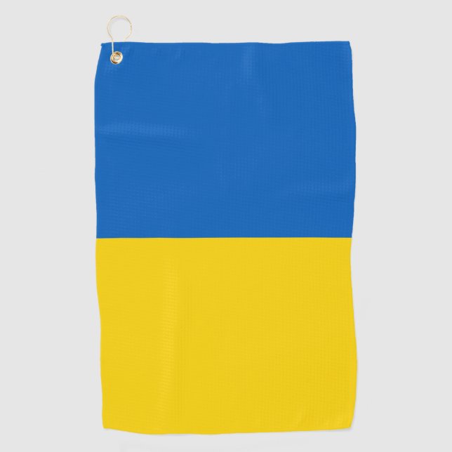 Ukraine Flag Golf Towel (Front)
