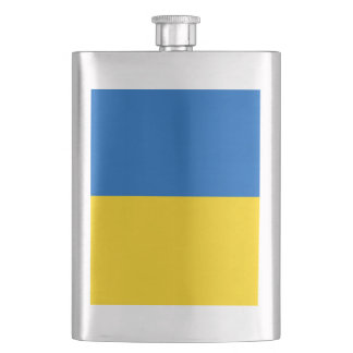 Ukraine Flag Hip Flask