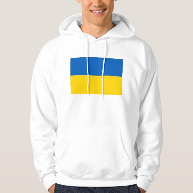 Ukraine Flag Hoodie (Front)
