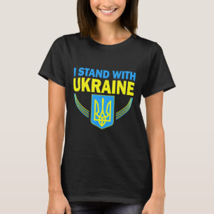 Ukraine Flag I Stand With Ukraine Shirt Support Uk