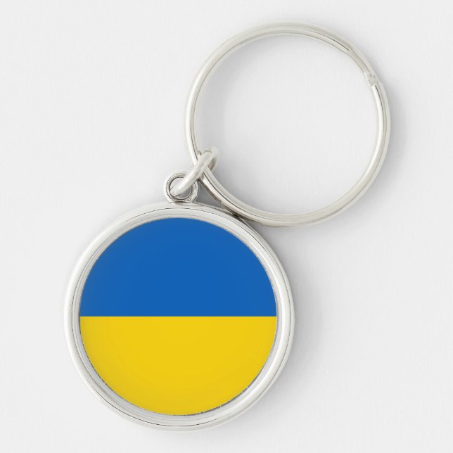 Ukraine Flag Keychain (Front)