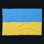 Ukraine flag kitchen towel<br><div class="desc">Ukraine flag,  support Ukraine blue and yellow Ukrainian fight</div>