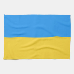 Ukraine flag kitchen towel