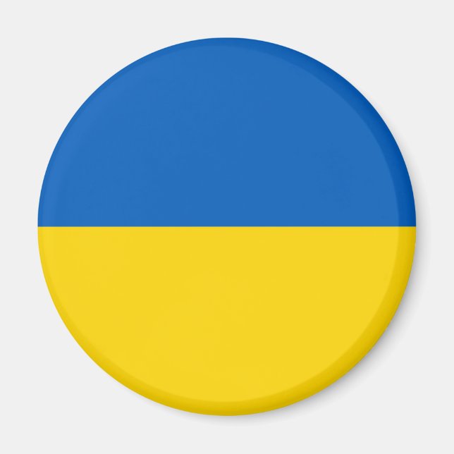 Ukraine Flag Magnet (Front)