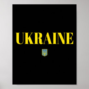 Ukraine Flag Men Women Kids Ukraine 3  Poster
