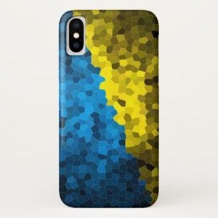 Ukraine flag mosaic Case-Mate iPhone case