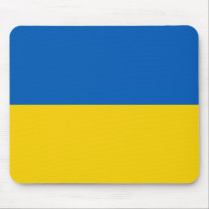 Ukraine flag mouse pad