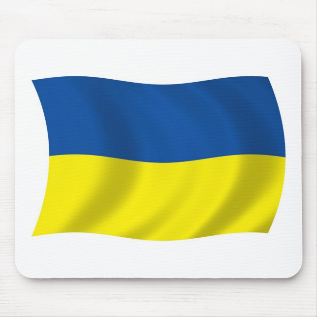 Ukraine Flag Mousepad (Front)