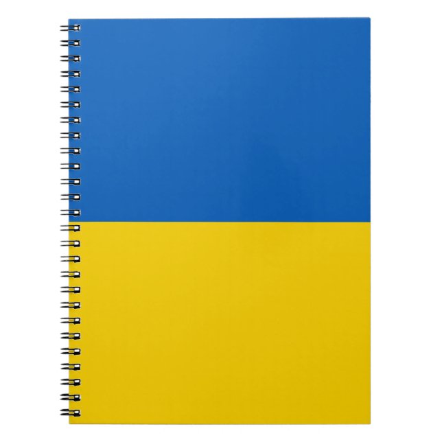 Ukraine flag notebook (Front)
