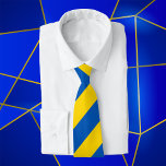 Ukraine Flag Pattern Gold Blue  Tie<br><div class="desc">Ukraine Flag Pattern Gold Blue neck tie</div>