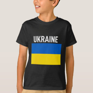 Ukraine Flag Pocket Ukrainian Family Roots Men Wom T-Shirt