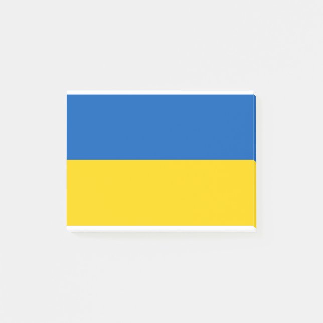 Ukraine Flag Post-it Notes (Front)