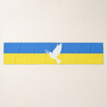Ukraine Flag Scarf Peace Dove Support Freedom<br><div class="desc">Support Ukraibe Scarves - Flag of Ukraine - Dove of Peace - Freedom - Peace Support - Solidarity - Ukrainian Flag - Strong Together - Freedom Victory ! Let's make the world a better place - everybody together ! A better world begins - depends - needs YOU too ! You...</div>