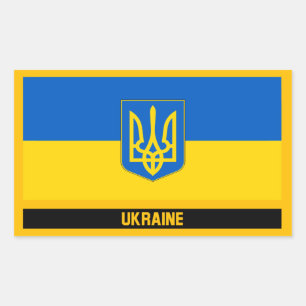 Ukraine Flag Sticker
