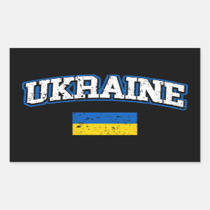 Ukraine Flag Sticker