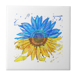 Ukraine Flag Sunflower Vintage Shirt Ukrainian Sup Tile