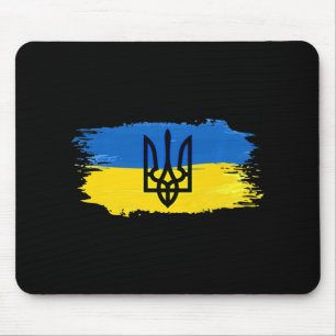 Ukraine Flag Support Love Ukrainian Ukraine Pride Mouse Pad