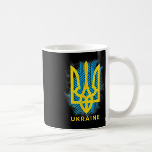 Ukraine Flag Symbol Love Peace And Good Luck Coffee Mug