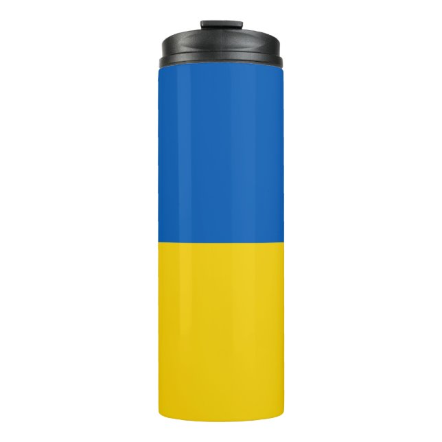 Ukraine flag thermal tumbler (Front)