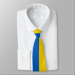 Ukraine Flag Ties<br><div class="desc">Modern and minimal neck tie with Flag of Ukraine featuring yellow and blue stripes. These Ukraine ties are fully customizable: create your own unique gift easily choosing any colour, adding text, photo, clipart and graphic design elements. Open the Zazzle design editor and discover beautiful patriotic travel photos and flags of...</div>
