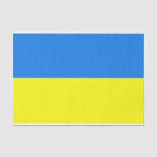 ukraine flag tissue paper