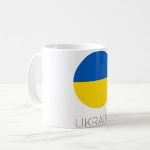 Ukraine Flag Travel Coffee Mug
