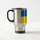 Ukraine Flag Travel Mug (Left)
