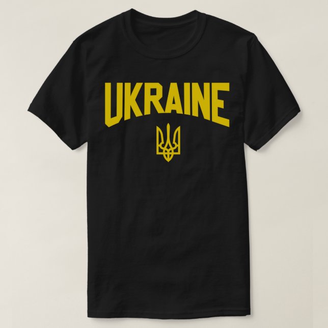 Ukraine Flag Trident Pullover  (Design Front)