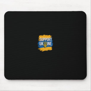Ukraine Flag Ukraine Stand With Zelensky Peace Mouse Pad