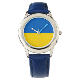 Ukraine Flag Ukrainian Patriotic Watch