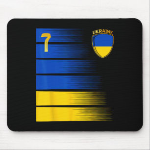 Ukraine Flag Ukrainian Pride Lovers 4 Mouse Pad