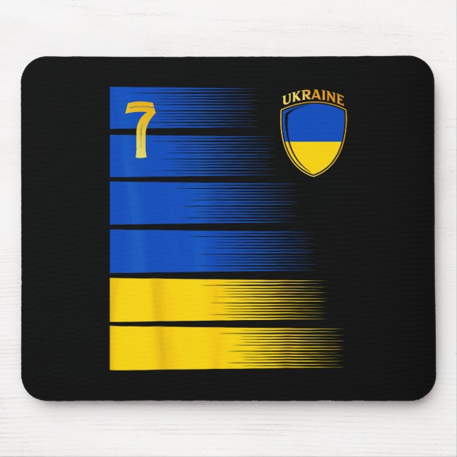 Ukraine Flag Ukrainian Pride Lovers 4  Mouse Pad (Front)