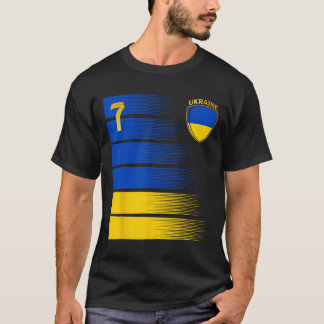 Ukraine Flag Ukrainian Pride Lovers 4  T-Shirt