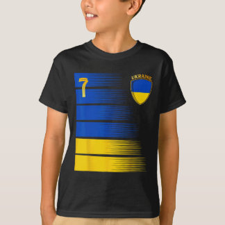 Ukraine Flag Ukrainian Pride Lovers 4  T-Shirt