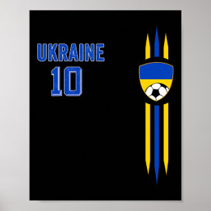 Ukraine Flag Ukrainian Pride Lovers 6 Poster
