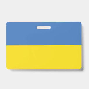 Ukraine Flag, Ukrainian Slava Ukraini Слава Україн Badge