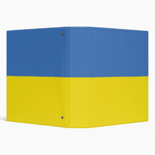 Ukraine Flag, Ukrainian Slava Ukraini Слава Україн Binder